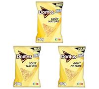 Doritos Tortillas Nature 250g (Lot de 3)