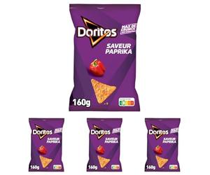 Doritos Tortillas Paprika 160g (Lot de 4)