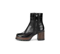 Dorking - Boots Femme en Cuir Noires et à Zip - Taille 39