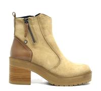 Dorking - Bottines beiges avec semelle à talon décroché moyen et fermetures à glissières - Taille numeric_38