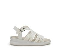 Dorking by Fluchos D9086-INRF Indiens + Raphia Blanc Slam, blanc, 37 EU