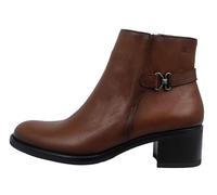Dorking Chiara : Bottines Femme Cuir Marron D8966 - Confort Et Style