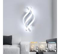 Dorlink Applique Murale Led Modernes avec Télécommande, 3 Températures de couleur et Luminosité Réglable, 22 W 1320 LM, Applique Murale Chambre D'intérieur Pour Salon, Chambre à Coucher,Chevet