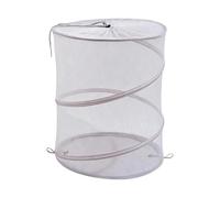 Dorm Laundry Basket - Foldable Drawstring Closure Bag For Dirty Clothes | Portable Storage Hamper For College, Bedroom, Home, Closet, Outdoor, Camping