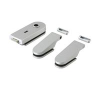 Dorma-Glas Ferrure de porte en verre STUDIO Rondo LM anodisé argent BB DIN L/R Quantité:1