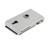 Dorma-Glas Serrure de porte en verre OFFICE Classic LM argent elox.PZ DIN li. Quantité:1
