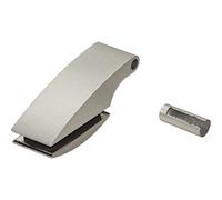Dorma Glas Studio Rondo Lot de 2 charnières de porte pour portes en verre Épaisseur du verre 8 mm