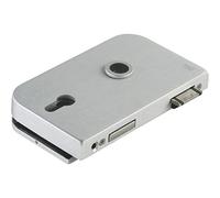 Dorma-Glas DORMAKABA Serrure de porte en verre OFFICE Junior LM argent anodisé PZ DIN gauche Quantité:1