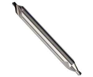 Dormer A242 Foret à centrer HSS-E en acier cobalt haute vitesse avec pilote 118 degrés et cône 60 degrés 3 x 8 mm