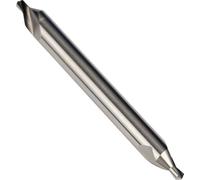 Dormer A242 HSS-E HSS Acier au cobalt Foret de centrage long avec foret de centrage à 118 degrés et cône à 60 degrés, 2,50 mm x 8,00 mm, 1 paquet
