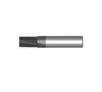 Dormer Carbure Alcrona Pro MF Fraise à fileter avec goujure hélice 10° goujures hélicoidales Norme usine M14 x 1.00 mm