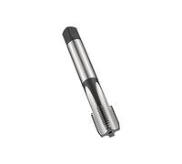 Dormer E2821.1/4 Série E282 HSS-E-PM Taraud à goujure droite BSP(G) avec finition brillante, norme DIN, filetage 1,1/4"-11, diamètre de coupe 41,91 mm, longueur 170 mm