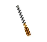 Dormer E2877/16 Series E287 HSS-E Robinet sans cannelure avec rainures de lubrification, UNC avec revêtement en étain, norme DIN, filetage 7/16"-14, diamètre de coupe 11,112 mm, longueur 100 mm