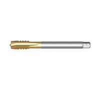 Dormer E423M12 Series E423 HSS-E-PM Taraud mécanique à pointe hélicoïdale avec revêtement en étain, norme DIN371, filetage M12 x 1,75 mm, longueur 110 mm