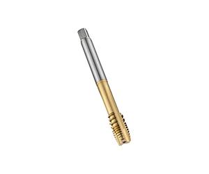 Dormer E423M20 Series E423 HSS-E-PM Taraud mécanique à pointe hélicoïdale avec revêtement en étain, norme DIN371, filetage M20 x 2,50 mm, longueur 140 mm