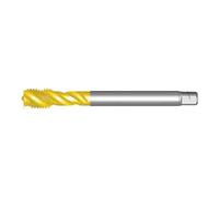 Dormer EX10TINM10X1.25 Series EX10TIN HSS-E-PM 45° Cannelure hélicoïdale revêtement étain, finition brillante, M10 x 1,25 x 100 mm