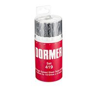 Dormer Jobber Drill Set, Set of 19