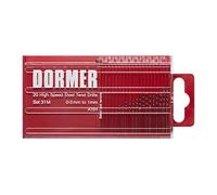 Dormer Jobber Drill Set, Set of 20