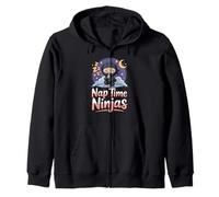 Dormeur mignon pour bébé Nap Time Ninjas Sweat à Capuche