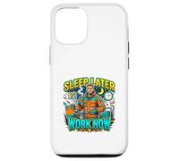 Dormez Plus Tard, travaillez Maintenant ! Night Shift Hustle Coque pour iPhone 12/12 Pro