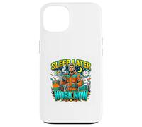 Dormez Plus Tard, travaillez Maintenant ! Night Shift Hustle Coque pour iPhone 13