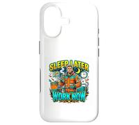 Dormez Plus Tard, travaillez Maintenant ! Night Shift Hustle Coque pour iPhone 17