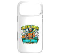 Dormez Plus Tard, travaillez Maintenant ! Night Shift Hustle Coque pour iPhone 17 Pro Max
