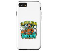 Dormez Plus Tard, travaillez Maintenant ! Night Shift Hustle Coque pour iPhone SE (2020) / 7/8
