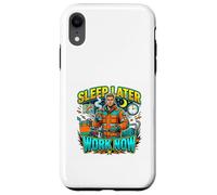 Dormez Plus Tard, travaillez Maintenant ! Night Shift Hustle Coque pour iPhone XR