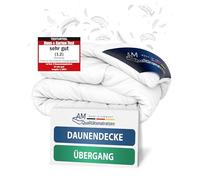 DormiGood - Couette 220x240-100% Duvet - Couette tempérée - Idéal pour Les températures modérée - édredon Duvet - 1130g de garnissage - Couverture de Printemps & Automne - Couette mi-Saison 220 x240