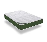 Dormio Esmeralda Matelas viscoélastique Fresh 3D Hauteur 21 cm, Taille 160 x 190 cm Réversible Duo System Froid/Chaleur Maximum Confort et fermeté Adaptable.