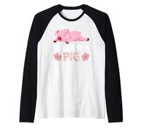 Dormir comme Un Cochon Manche Raglan