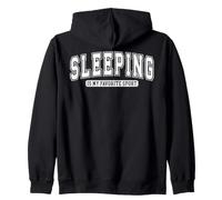 Dormir est Mon Sport préféré - Citation Humoristique Sweat à Capuche