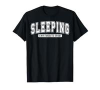 Dormir est Mon Sport préféré - Citation Humoristique T-Shirt