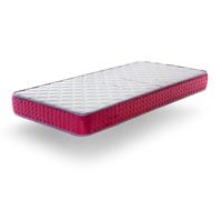 DORMISSIMO Matelas 90X190 LIT Enfants Épaisseur 18 CM AROA Ressorts - Ressorts ensachés, Mousse, Ergonomique et Respirant, idéal pour Les Lits gigognes et lit cabane