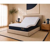 DORMISSIMO Matelas ARTIU 90x200 Mousse a memoire de Forme Déhoussable Adaptable pour Lit Articulé, Fermeté Souple et Très Accueillant