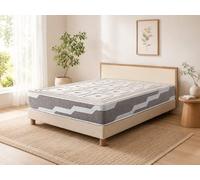 DORMISSIMO Matelas en Mousse Naturelle Organic 140X200 Hauteur 25 cm