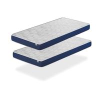 DORMISSIMO Matelas LOT 2 Orion Confort 90x200 - Hauteur 14 CM - Rembourrage Super Soft - idéal pour Les Lits gigognes