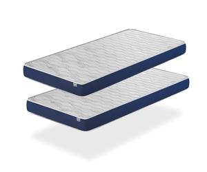 DORMISSIMO Matelas LOT 2 Orion Confort 90x200 - Hauteur 14 CM - Rembourrage Super Soft - idéal pour Les Lits gigognes