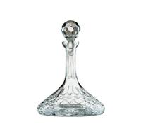Dornberger - Dorchester Ships Decanter - 950 ml - 24% Lead Crystal - Fully Cut Decanter and Stopper for Wine, Bourbon, Whiskey - Made in Europe