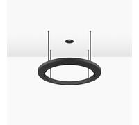 Dornbracht AQUAHALO Panneau de pluie, 41750979-33, Couleur: Noir Mat