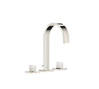 Dornbracht avec garniture de vidage lavabo à trois trous 20713782-08 match0, platine