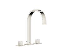 Dornbracht avec garniture de vidage lavabo trois trous 20715782-08 match0, platine