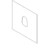 Dornbracht bague d'étanchéité joint UP 0414030730390 17,5x17,5+25x25 xTool