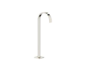 Dornbracht baignoire Mem 13672780-08 ensemble autoportant, sans conversion, platine