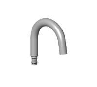 Dornbracht bec colonne robinet 100 mm 90282205801-00 chromé
