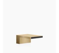 Dornbracht bec de baignoire sans inverseur pour montage au sol, saillie 235 mm, 13630740-39, Couleur: Dark Brass brossé