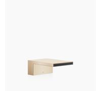 Dornbracht bec de baignoire sans inverseur pour montage au sol, saillie 235 mm, 13630740-46, Couleur: Champagne brossé