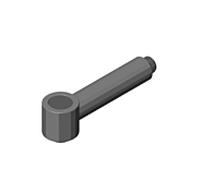Dornbracht bec de douche BASSE PRESSION - 04121109900-06 platine mat