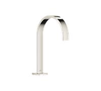 Dornbracht Bec de lavabo Mem 13715782-08 installation debout, avec garniture de vidage , platine